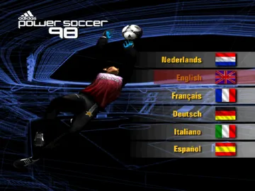 Adidas Power Soccer 98 (EU) screen shot title